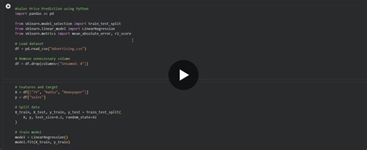 #python #machinelearning #datascience #linearregression #aicte #oibsip #pandas #studentdeveloper | Saksham Gupta