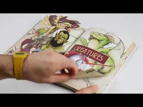 Beginner's Guide to Fantasy Drawing flickthrough