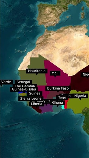 West Africa has 16 countries.