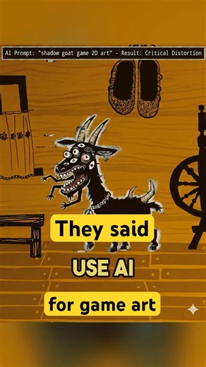 AI-Generated Goat is the Stuff of Nightmares