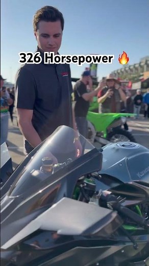 Kawasaki’s INSANE Supercharged 326 Horsepower H2R 🔥