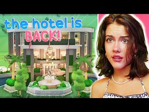 ASH AND I RUN THE BLOXBURG HOTEL AGAIN!