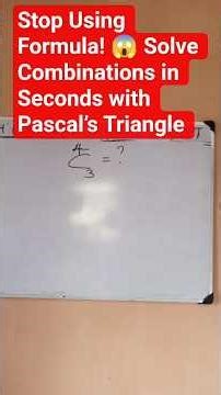 Stop Using Formula! 😱 Solve Combinations in Seconds