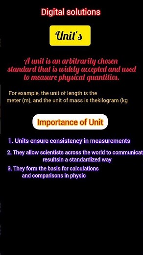 class 11 physics chapter 1 physical quantity #class11 #study #physics part 2 #Digitalsolution