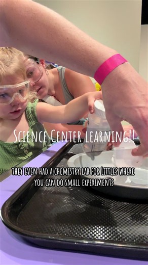 Find a Science Center near you! Such a great way to spend the day with kids and they learn so much along the way! #scienceismagic #scienceforkids #science #tiktoklearningcampaign #momsoftiktok