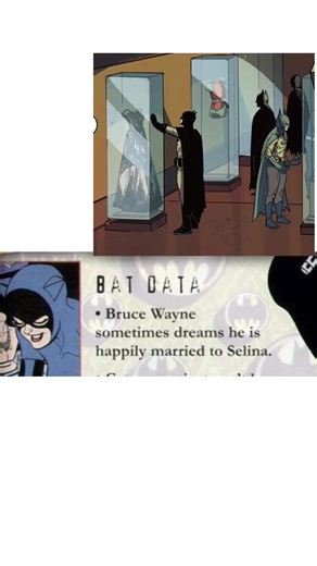Bruce Wayne sometimes dreams he is happily married to Selina Kyle. They’re married in every way that counts. #dcccomics #batman #selinakyle #catwoman #batcat