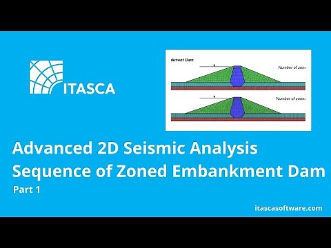 Advanced 2D Seismic Analysis Sequence: Part 1 | FLAC2D | ITASCA Software Academy
