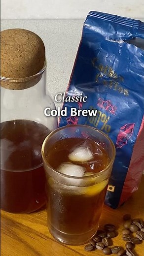 Classic Cold Brew ☕🧊 #coffee