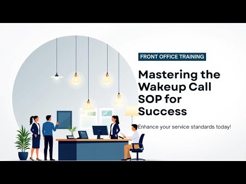 Front Office Training: The Complete Guide to Wake-Up Call SOP (Standard Operating Procedure)