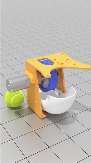 The DIY LB10np Tennis Ball Machine