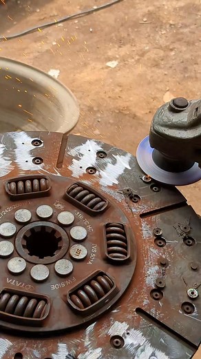 Clutch plate - rivet removing #process #ToolSale #work #viral #trending | Bishal Ahmed