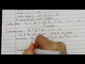 STATS 205 - Hierarchical Linear Models (Spring 2024) - Lecture 15: linear mixed model