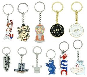 [Hot Item] Manufacture Customizes Cute Cartoon Keyring Soft Hard Enamel Metal Keychain