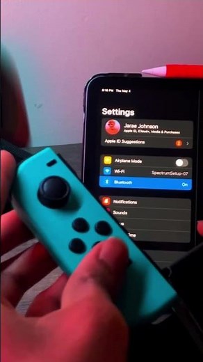 How to play iPad with Nintendo switch controllers!￼ #nintendoswitch #ytshort #ipad #minecraft