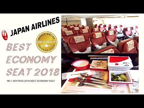 JAPAN AIRLINES 5* ECONOMY REVIEW - WORLD'S BEST ECONOMY SKYTRAX 2018