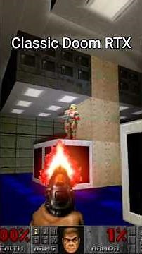 Classic Doom RTX - Classic Doom with ray tracing #Doom #Doom #yuranka #horror #RTX #doom2