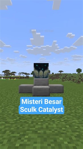 Misteri Besar Sculk Catalyst #shorts #trending #trendingshorts #indonesia #minecraft