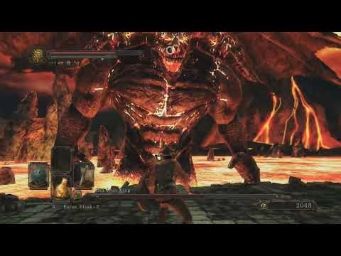 Dark Souls 2 Scholar of the First Sin Boss - Old Iron King - PC/4K