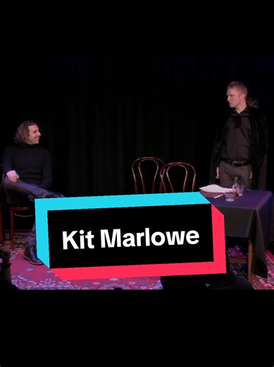 Michael Benz performs a scene from from Kit Marlowe with @brianfurey improvising the other side. #improv #nyc #theater #gardening #neighbors