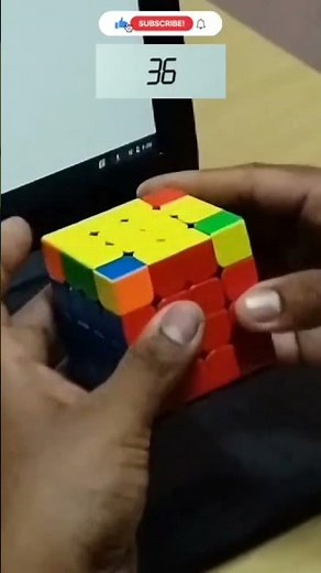 41.45s Rubik's Cube 4x4 Solve! #shorts