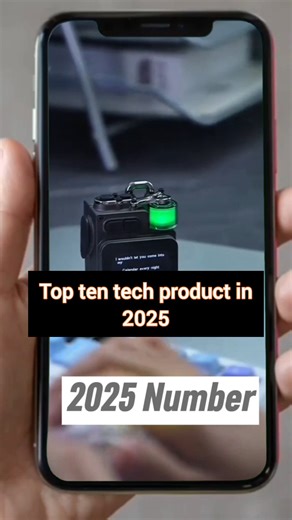  Top 10 Tech Products of 2025! From AI gadgets to futuristic wearables—these innovations are already changing the way we live. Which one blows your mind the most? 勞  Watch, react & tag a tech lover!  #Top10Tech #futuretech #innovation #TechTrends #GlobalTech #entertainmenttechnologee | Entertainment technologee | Facebook