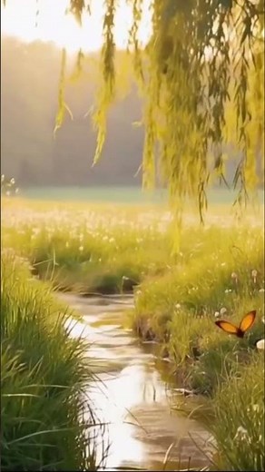 Relax for a moment 🌿 Spring Meadow Ambience