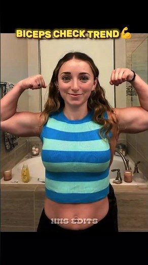 Bicep check trend 💪😖