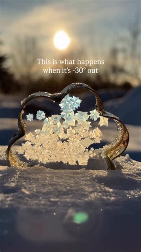 Kristen Carlson • Midwest Travel on Instagram: "FROZEN BUBBLE EXPERIMENT 🫧❄️ Recipe: 1 cup warm water (warm water helps dissolve the corn syrup and sugar) 3 tablespoons corn syrup (for stronger bubbles) 2 tablespoons sugar (for the crystallization effect) 3 tablespoons dish soap 1. Mix together. Cool in fridge or freezer. 2. Find a spot completely out of the wind. The slightest breeze will pop the bubbles! 3. Cookie cutters are the easiest. Just dip in the solution. *For an actual bubble, dip o