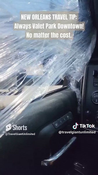 New Orleans Travel Tips: Always valet park no matter the cost! #vandalized #robbery #theft #carinsurance #autoglass