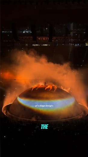 Kanye West’s 2026 Stage is From the Future 🌎🔥 #ye