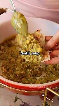 The BEST Persian style lentil soup