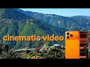 4k Cinematic i phone 17 pro max video shoot settings | Apple i phone 17 promax | 4K video recording
