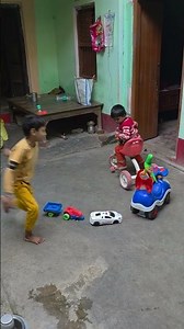 chal mere gadi chuk vgg#cutebaby #funny #tractor