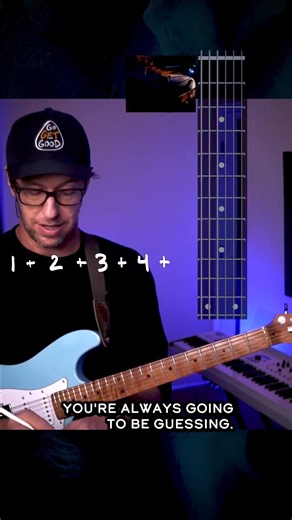 Stop Guessing Rhythms—DO THIS Instead! 🎸 #guitarlessons #guitartricks #reelsviral | Guitar•Friend•Tim