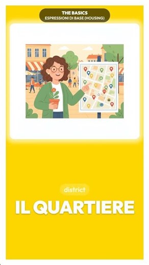 Address & District in Italian 📍🇮🇹 #Location