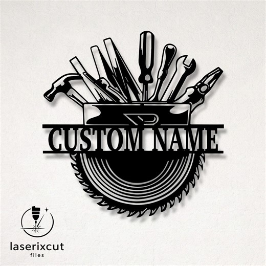 Custom Repair Kit Workshop SVG DXF Laser Cut File for CNC Glowforge Cricut Metal Sign Garage Wall Decor Instant Download Vector - Etsy