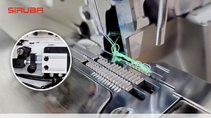 Our automatic back latching seaming overlock machine is efficient, saving time and effort for sewing the end of thread into the seam at the begining. Moreover, the end of thread is short and adjustable in length ٩(◦`꒳´◦)۶ To sew the end of the thread into the suture to prevent the suture from loosening, you need 𝐀𝐮𝐭𝐨𝐦𝐚𝐭𝐢𝐜 𝐁𝐚𝐜𝐤 𝐋𝐚𝐭𝐜𝐡𝐢𝐧𝐠 𝐒𝐞𝐚𝐦𝐢𝐧𝐠 𝐎v𝐞𝐫𝐥𝐨𝐜𝐤 𝐌𝐚𝐜𝐡𝐢𝐧𝐞《𝟕𝟒𝟕𝐋-𝟓𝟏𝟒𝐌𝟑𝟐𝟒/𝐁𝐊𝐅》! 🤩 | SiRUBA Sewing Machine