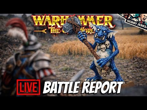 🍖 Troll Horde vs Empire | Old World Full Battle Report ⚔️