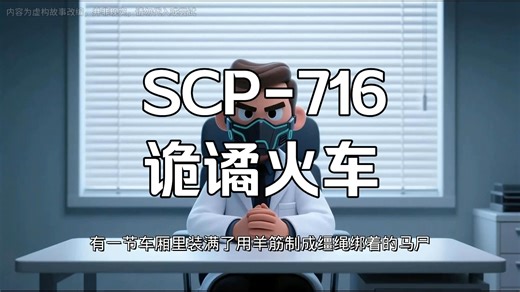 【研究员小E】SCP-716 诡谲火车