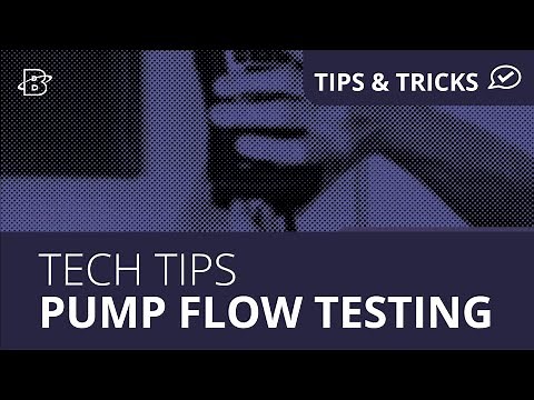 Tech Tips | Combustion Analyzer Pump Flow Testing