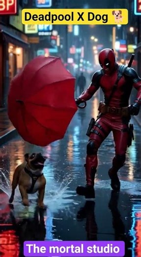 Deadpool X Dog 🐕 Avengers #viralreels