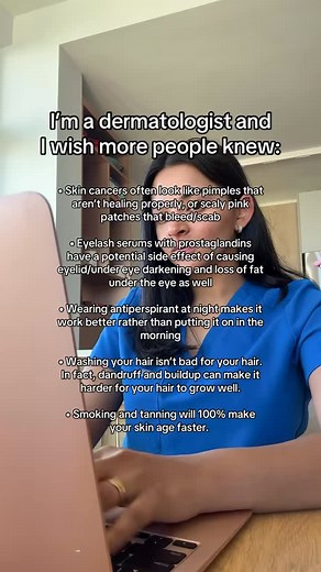 the more you know ✔️ skincare skincare tips beauty doctor medicine dermatologist | Toral Vaidya, MD, MPH