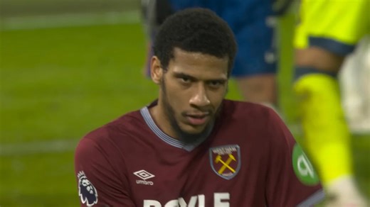 Todibo sent off for grabbing Pedro's throat