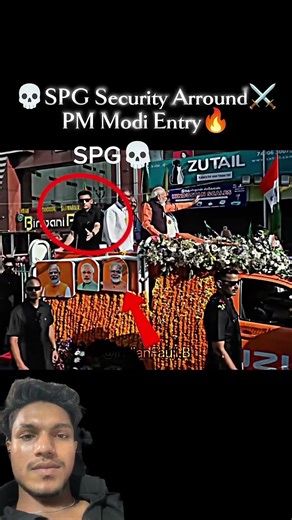 PM Modi Security Cover SPG 🔥🇮🇳 #shorts