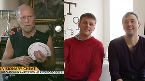 ABSOLUTELY ASTOUNDING. Richard Turner is the world's greatest card mechanic, he can do ANYTHING with a deck of cards, and if that's not impressive enough, he's also completely blind! Watch the video and see for yourself! . . . Don't forget to turn on your post notifications and #eagleeye for a chance to win a ￼￼￼￼￼￼￼￼￼👚￼￼￼￼￼￼￼￼￼👕 during this weeks 2BB live show. | Two Blind Brothers