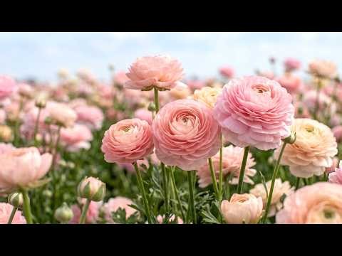 🌸 Flowers Blooming Time-Lapse | Relaxing Nature Music for Stress Relief & Inner Peace