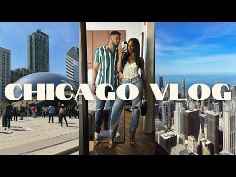 CHICAGO VLOG | first time in the city, lots of eating, & exploring