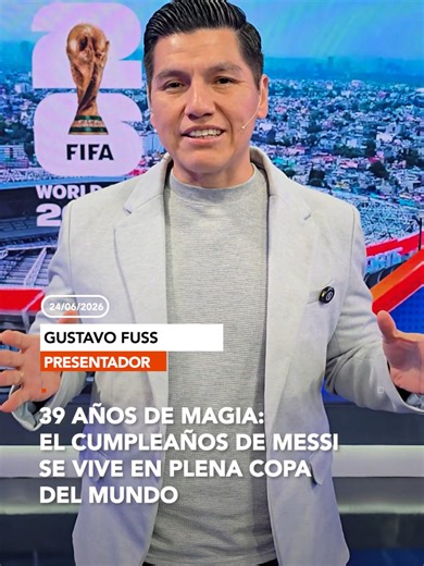 En plena fiesta mundialista, el fútbol también rinde homenaje a quien convirtió los sueños en realidad y dejó una huella imborrable en la historia del deporte. 🎉 ¡Feliz cumpleaños, Leo! El Mundial y el planeta fútbol te celebran. 🐐🇦🇷⚽ Presenta: @gustavofuss #RedUno #RedUnoDigital #Deportes #Mundial #SúperDeportivo #FIFAWorldCup #CopaMundialFIFA