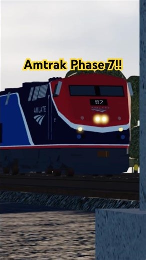 #amtrak Amtrak Sunset Limited around the curve! #shorts #robloxrailfan #robloxsimulator #trains #fyp