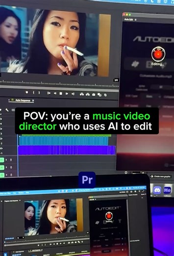 AI plugin for Premiere Pro that automatically cuts music videos faster